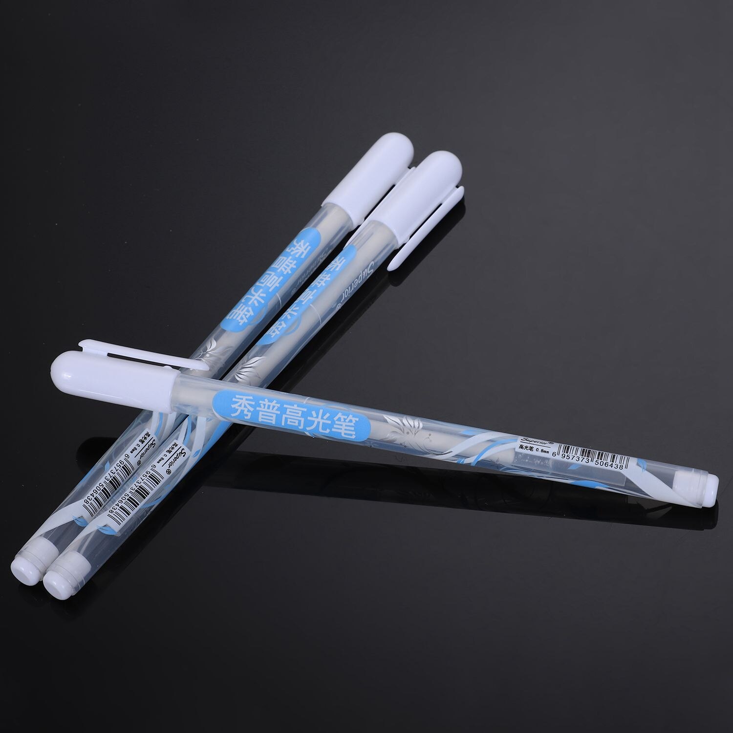 Superior 0.8mm White Pen Sketch Fine Liner Pen Scribble Pen Paint Art Markers School Writing Supplies