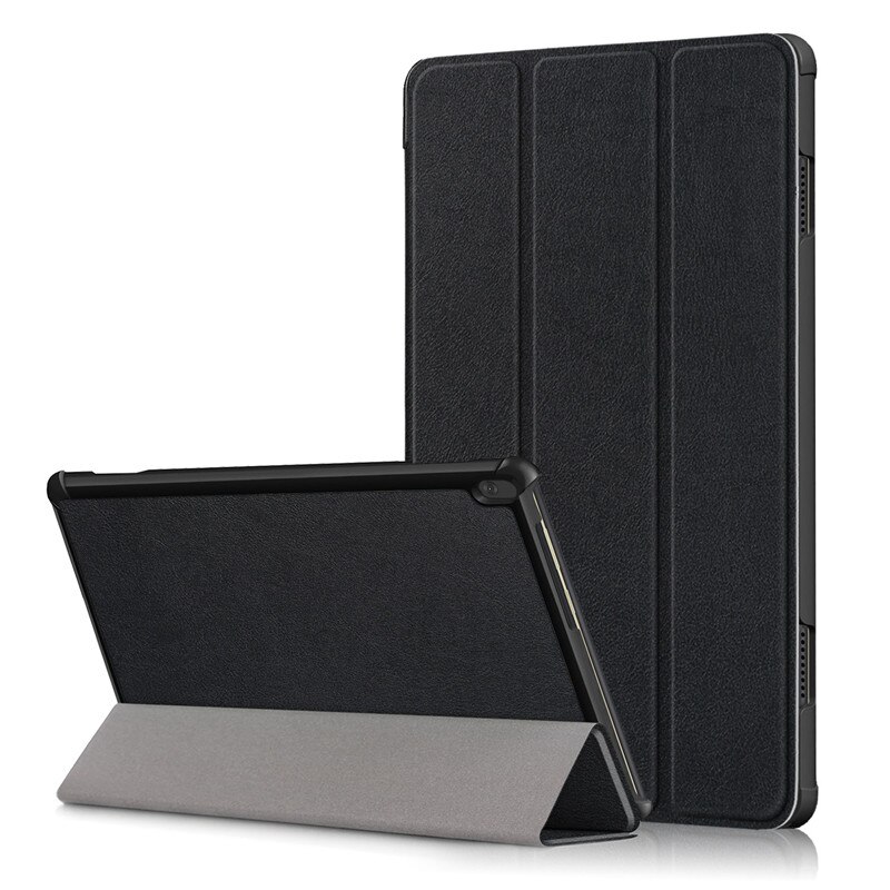 fallen Für Lenovo Tab M10 tb x505x x505l x505f fallen Tri-Falten Leder Magnetische Tablette Funda Für Lenovo Tab M10 fallen tb-x605f