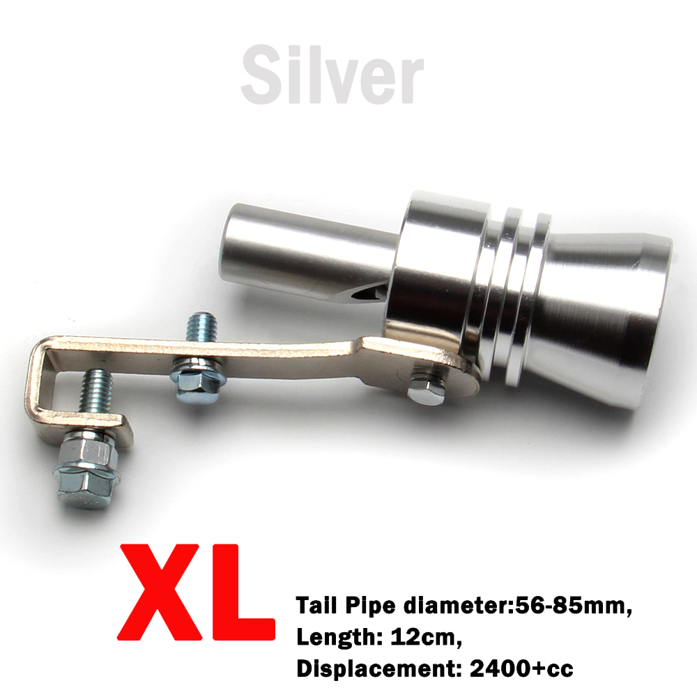 1 stk. turbofløjte universal turboudstødningsfløjte, lydforstærker passer til de fleste biler, sedaner og lastbiler: Lilla