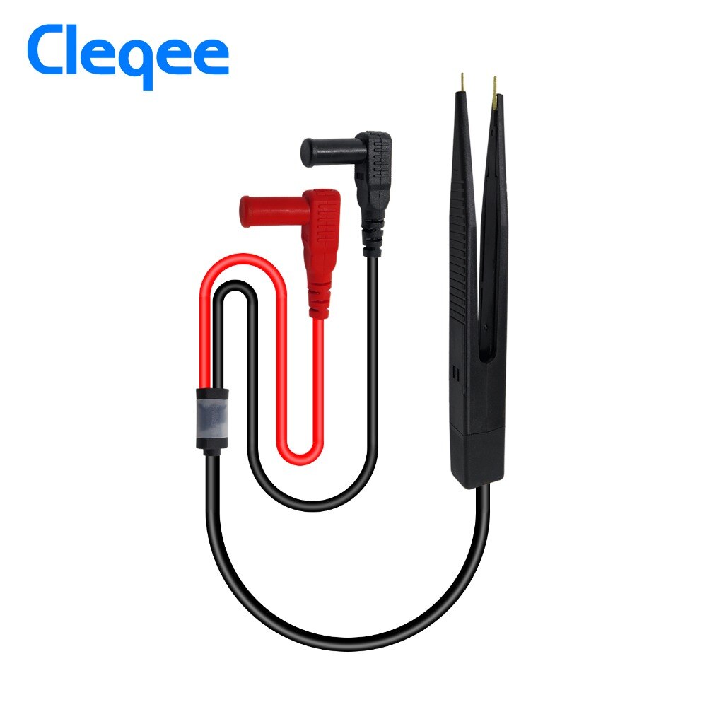 Cleqee P1510 SMD Clip komponente LCR testing tool Multimeter tester meter Stift sonde blei pinzette Kompatibel mit Fluke für Vichy