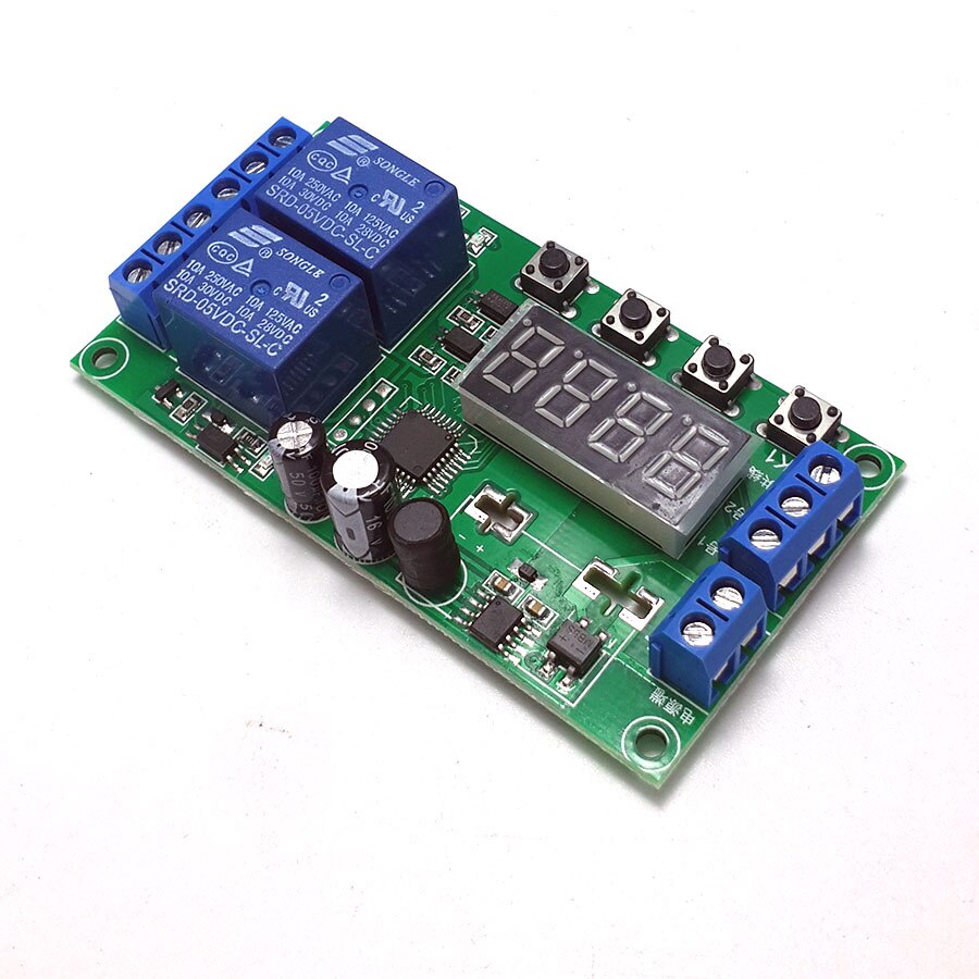 0.01s-999min. timer two-way output programmable timer pulse input trigger cyclable timer