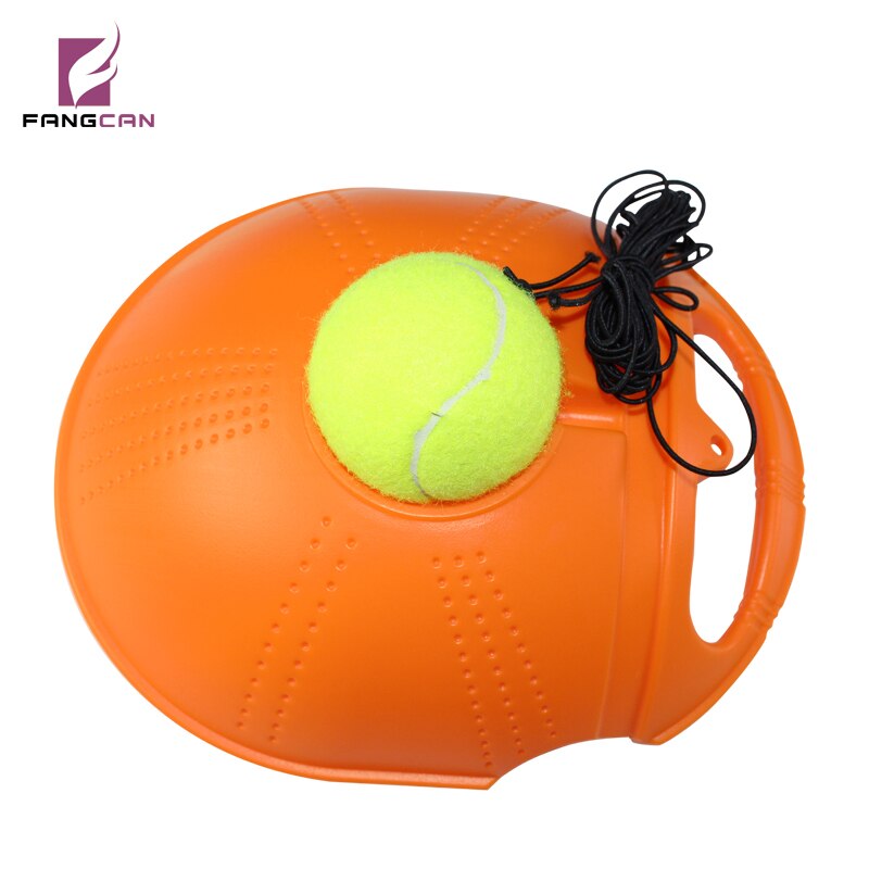 1 st FANGCAN Tennis Training Aid met Disk Stijl Natuurlijke Rubber Tennisbal met Duurzaam String