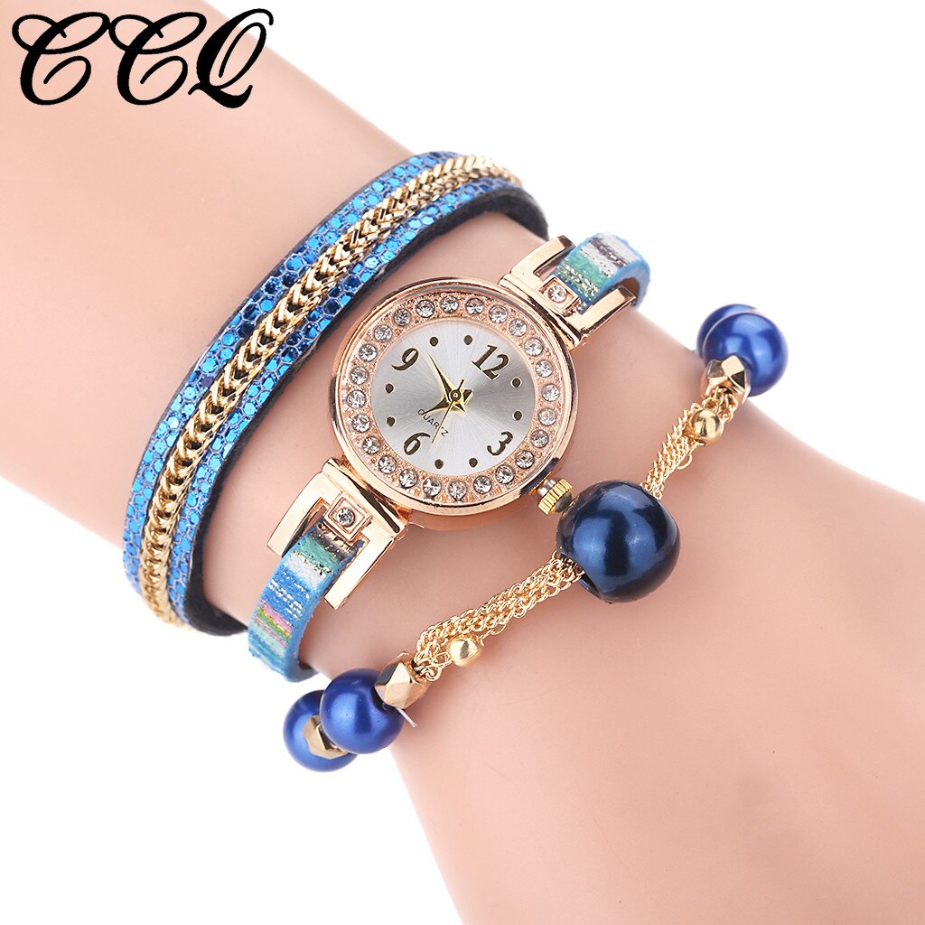 Women Vintage Water Pendant Bracelet Dial Analog Quartz Wrist Watch Bracelet Watch Reloj Mujer Montre Femme