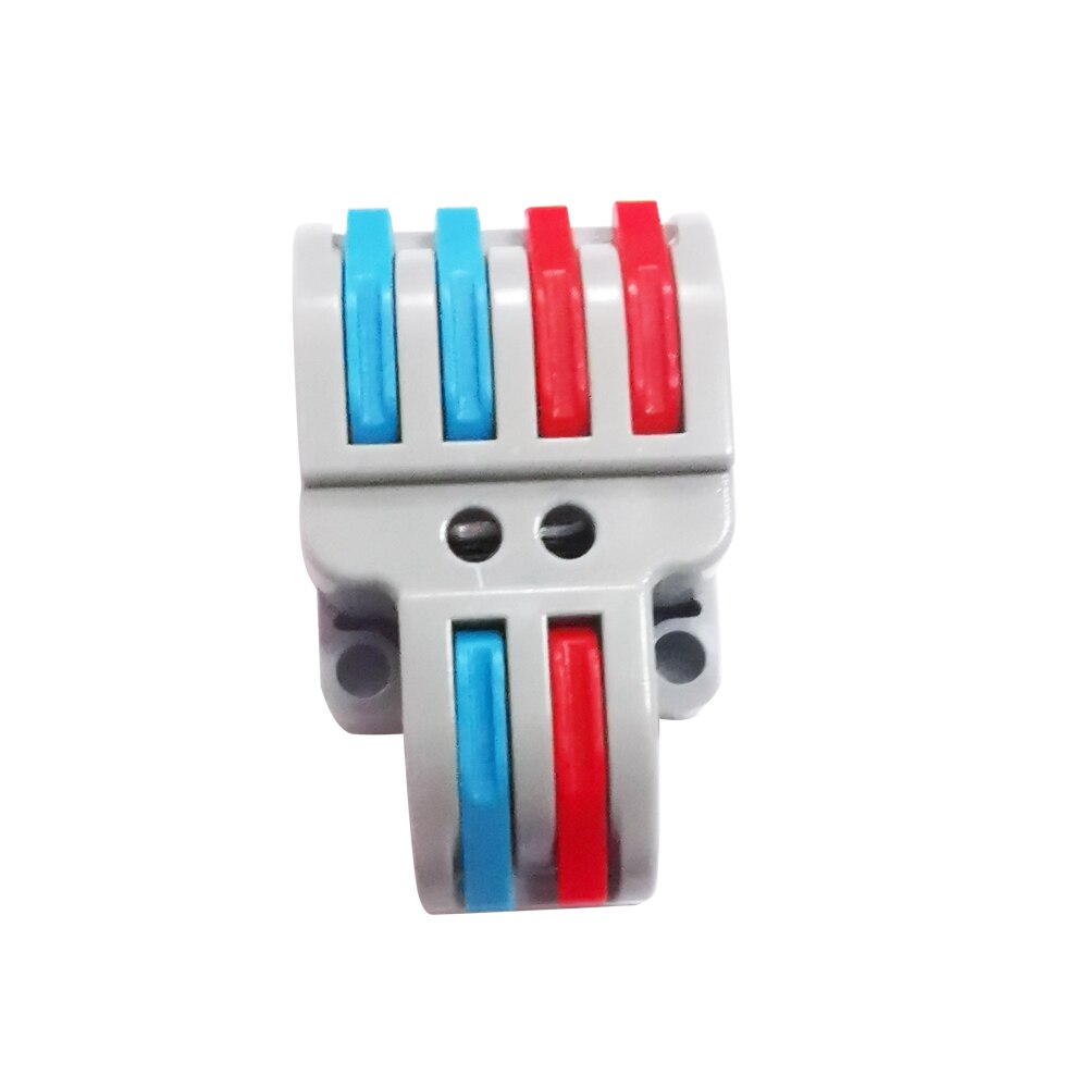 Wire Connector 2 In 4/6 Out Wire Splitter Terminal LT-422 633 623 933 Compact Wiring Cable Connector Push-in Conductor