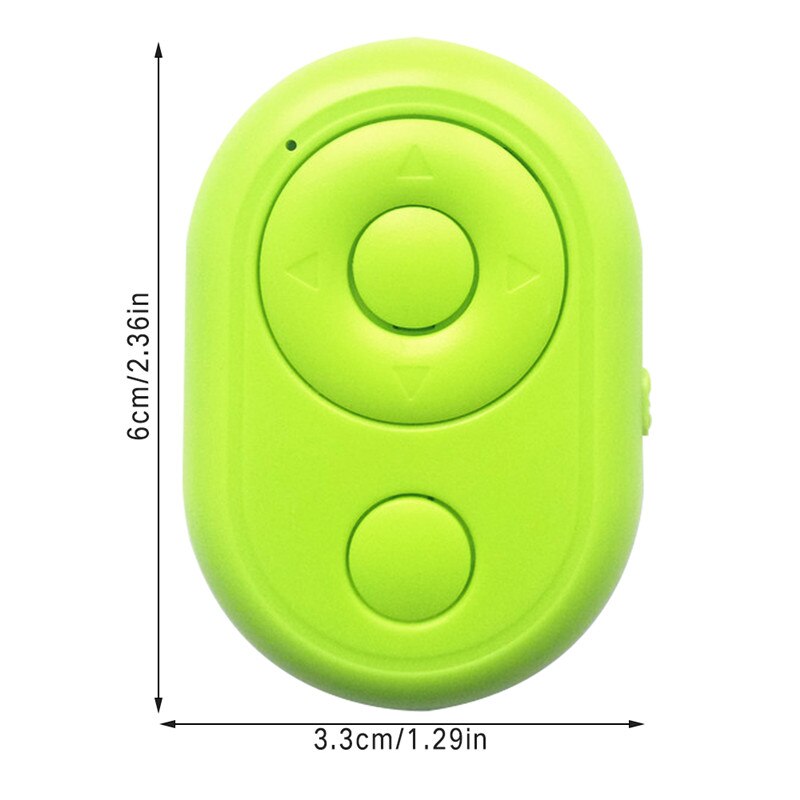 Portátil mando con Control remoto-botón temporizador conveniente disparador Selfie Bluetooth para teléfono anillo de luz trípode tomando fotos