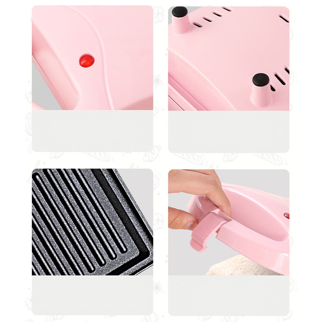 Multi-funktion morgenmad toast maskine automatisk husholdning kage maskine brød maskine opvarmning bagning vaffel maker #y #g40