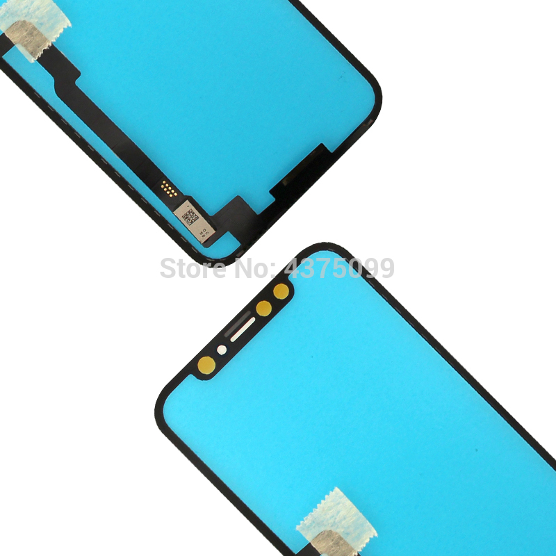 For Apple iPhone X DIGITIZER 3D Touch Screen Front Glass Lens Outer Panel with OCA No Welding Replacement