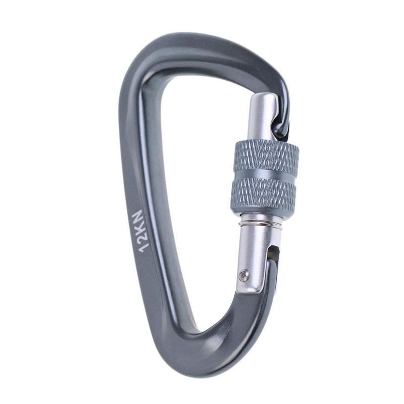 12KN Schraube karabiner Aluminium legierung D-bild... – Grandado