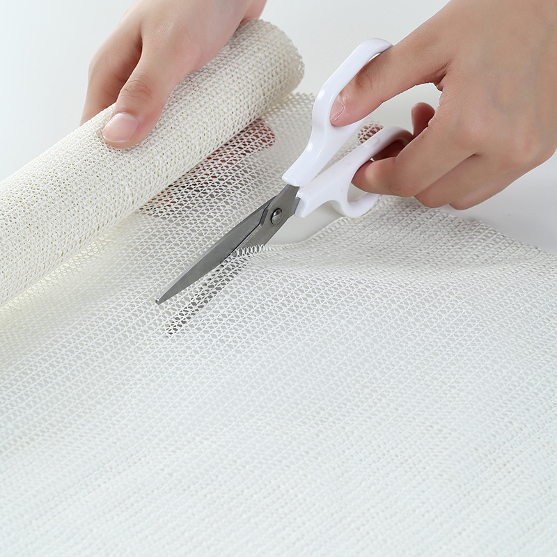 Pvc espuma antiderrapante esteira colchão sofá tapete antiderrapante net pano doméstico tapete de yoga anti-skid fixação base tecido