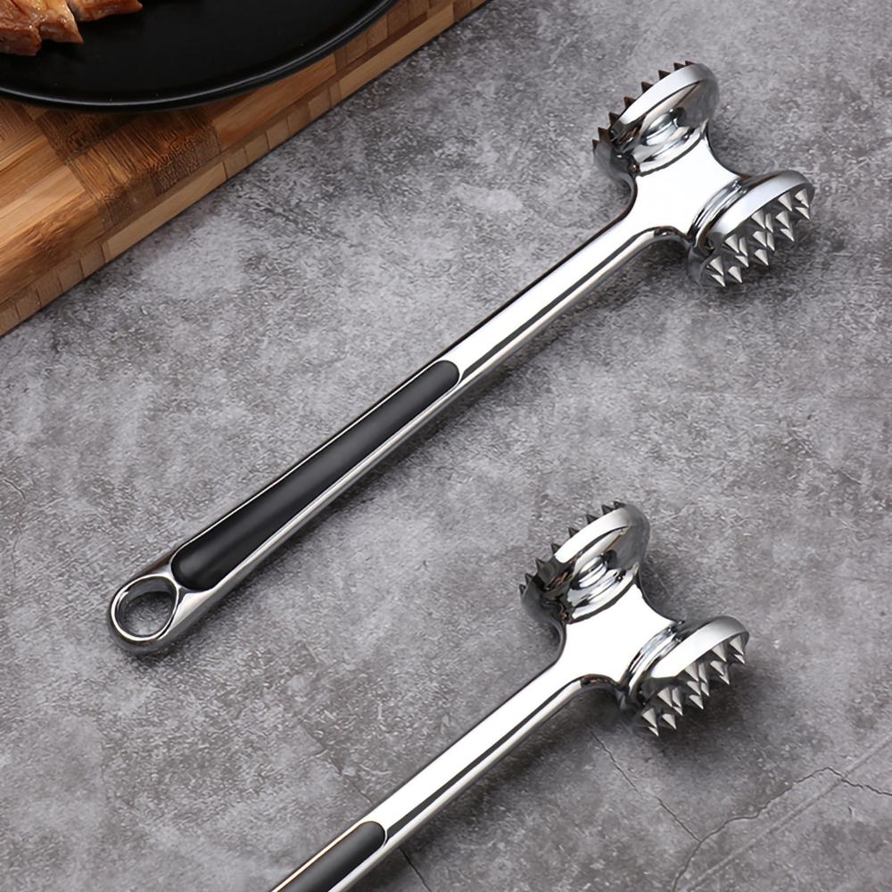 Steak Tender Meat Beat Hammer Kitchen Household stainless steel Knock Loose Beef mace