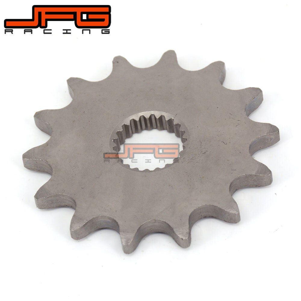 Piñón delantero para motocicleta, accesorio para Motocross, Enduro, Supermotard, 14T, CR CRF CR125R 2004-2007 CRF250R CRF250X 2004