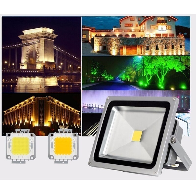 1PC COB LED Lampe CHIP 10W 20W 30W 50W 70W 100W Led-leuchten birne Smart IC DIY Flutlicht Lampen Spotlight Lampen Außen Beleuchtung