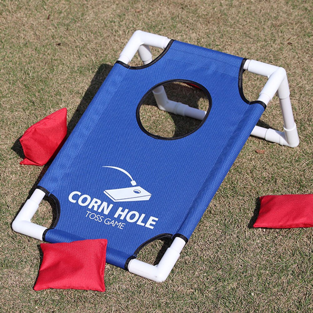 Spil baghave cornhole sæt majs kast brætter sækkestole familie udendørs græsplæne gård spil legetøj til børn