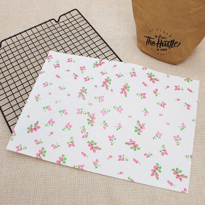 Papier d&#39;emballage en papier huilé pour pain, Sandwich, hamburgers, frites/cire de alimentaire, outils de cuisson, Gadgets de cuisine, 3 tailles, 25 pièces/lot: G-25x35cm