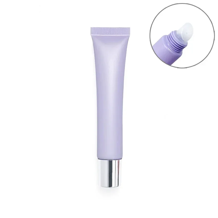 Tubos blandos cosméticos mate Jayaстика manguera crema para ojos aceite esencial crema para acné crema para pecas botellas recargables elementos esenciales de viaje: Caqui oscuro