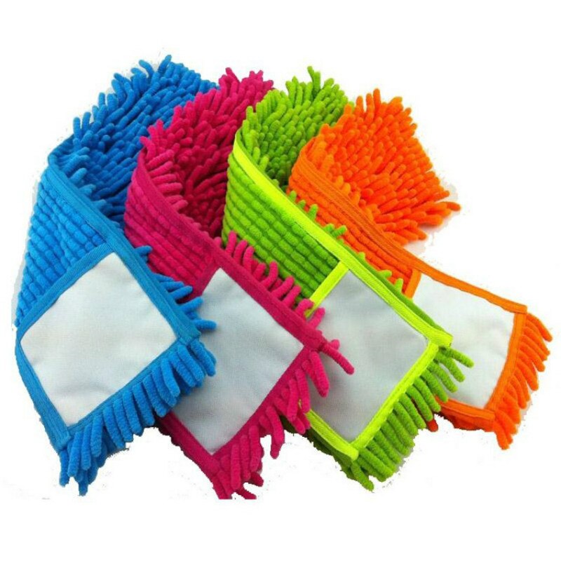 Coral Household Flat Mop Microfiber Dust Cleaning Pad Mop Head Replacement cleaning tools