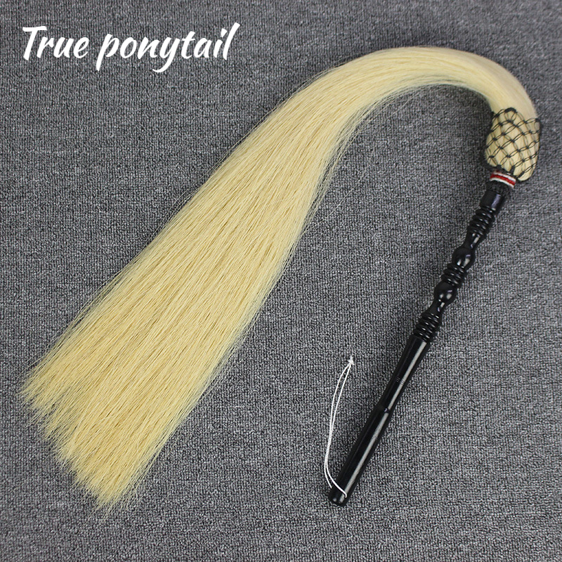 Fouet balançoire accessoires drame poussière, fournitures bouddhistes et taoistes euunuch poussière Taoism: Black handle 50cm