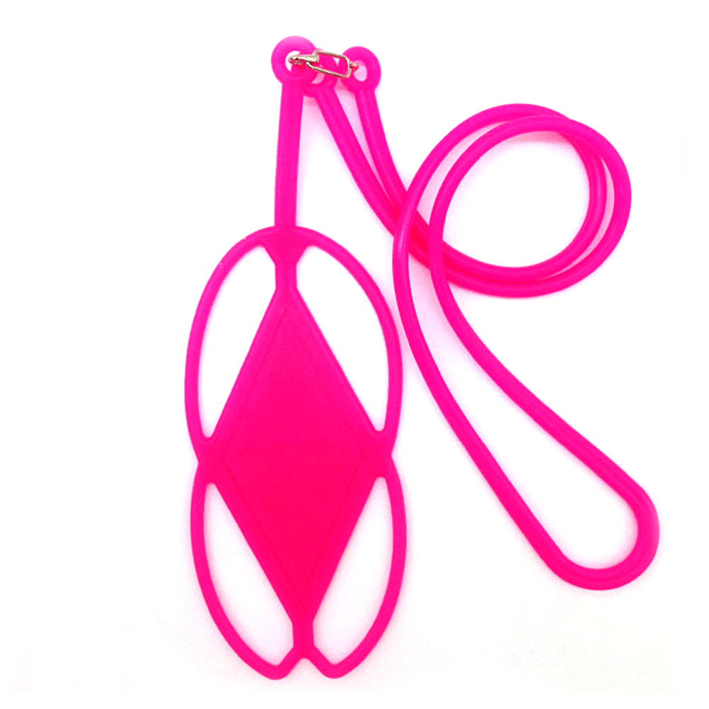 silicona Cordón de teléfono móvil soporte funda Universal teléfono cuello Correa collar Sling para iPhone 6 7 5S teléfono HTC