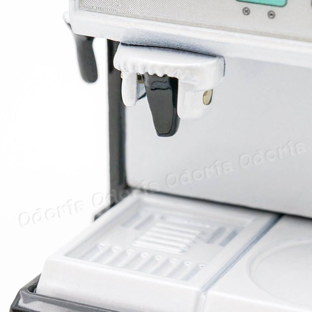 Odoria 1:12 in Miniatura Macchina per Il Caffè Cappuccino Maker Casa Delle Bambole Accessori per La Cucina
