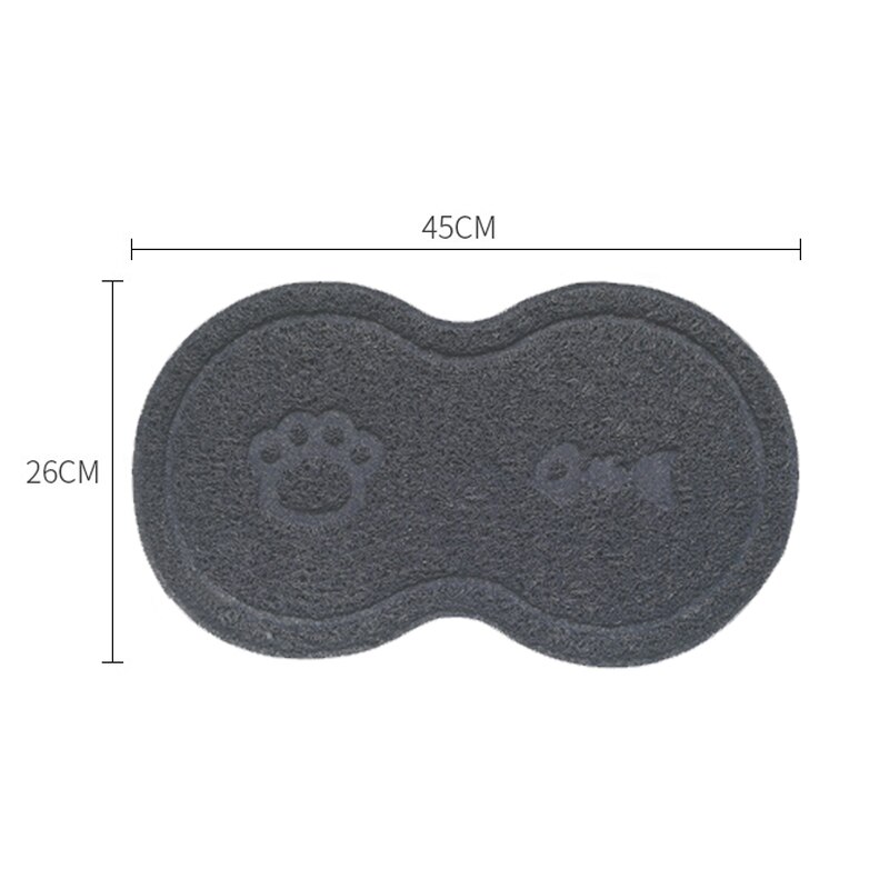 Bol pour animaux de compagnie en céramique chat chiot alimentation fournitures Double bols pour animaux de compagnie chien nourriture distributeur d'eau accessoires pour chiens Durable plusieurs couleurs: non-slip mat / 13CM400ML