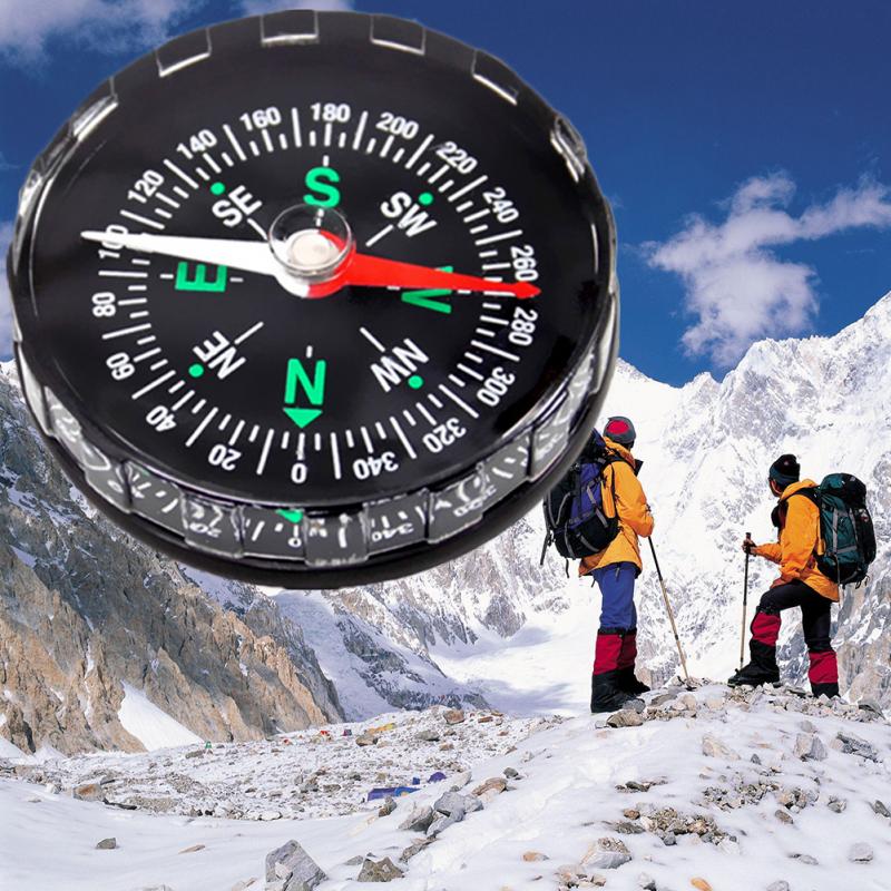 Happyyami Outdoor Kompas Sleutelhanger Multifunctioneel Camping Kompas