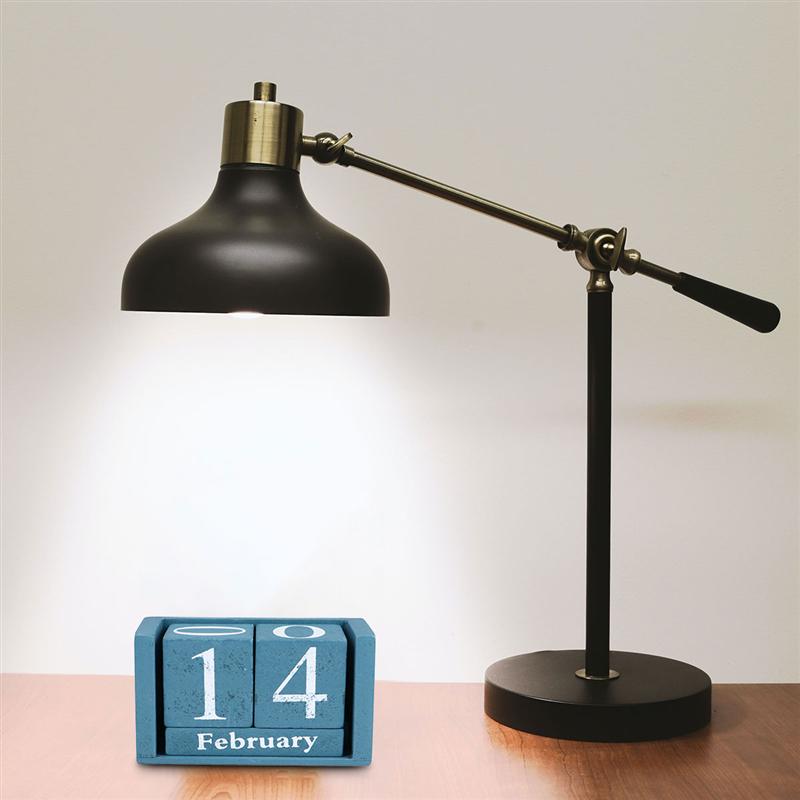 Desktop Wooden Calendar Vintage Calendar Desktop Wood Block Month Date Display