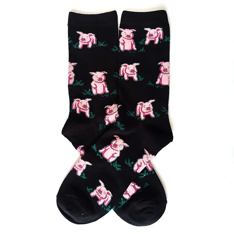 Crew Funny Women Socks Border Collie Schnauzer Lab Scottie Beagle Boxer Pug Bulldog Sheltie Golden Doodle Retriever