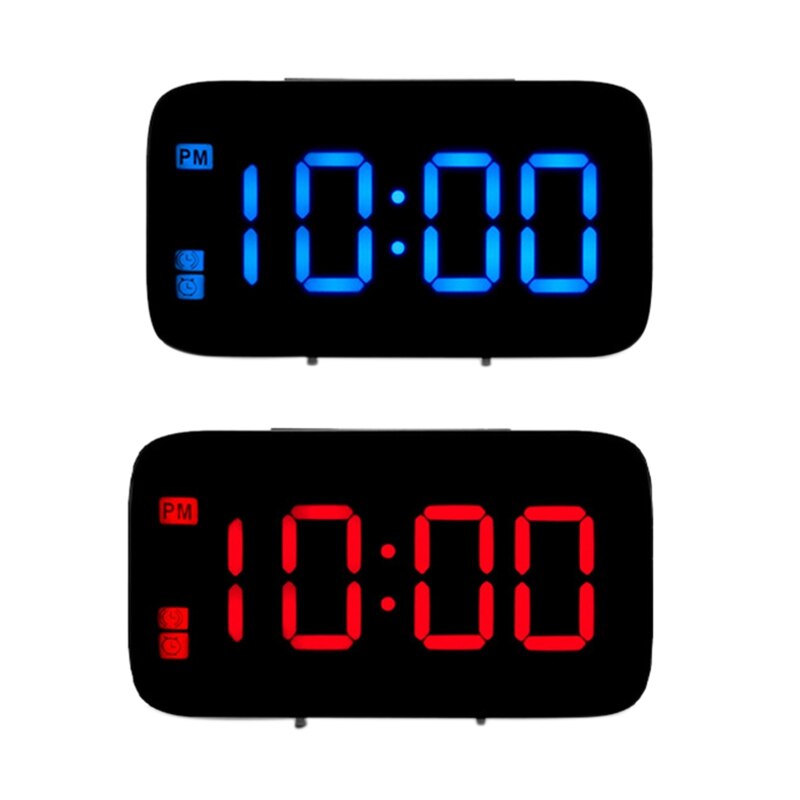 Digital Alarm Clock,Adjustable Alarm Volume, Full Range Brightness Dimmer, LED Sn, USB Port for Charging