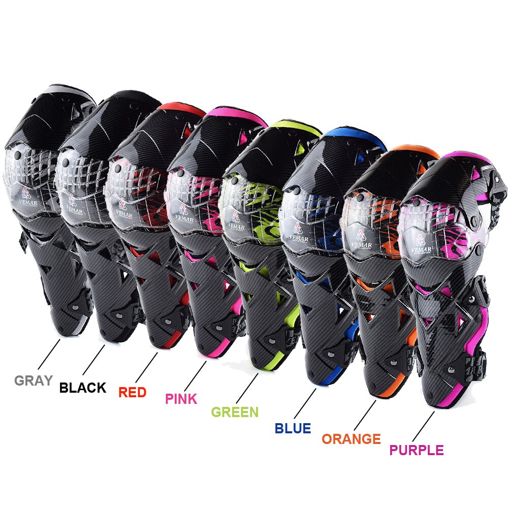 Vemar-genouillère de protection pour moto | 8 couleurs, équipement de protection pour moto, pour Scooter,