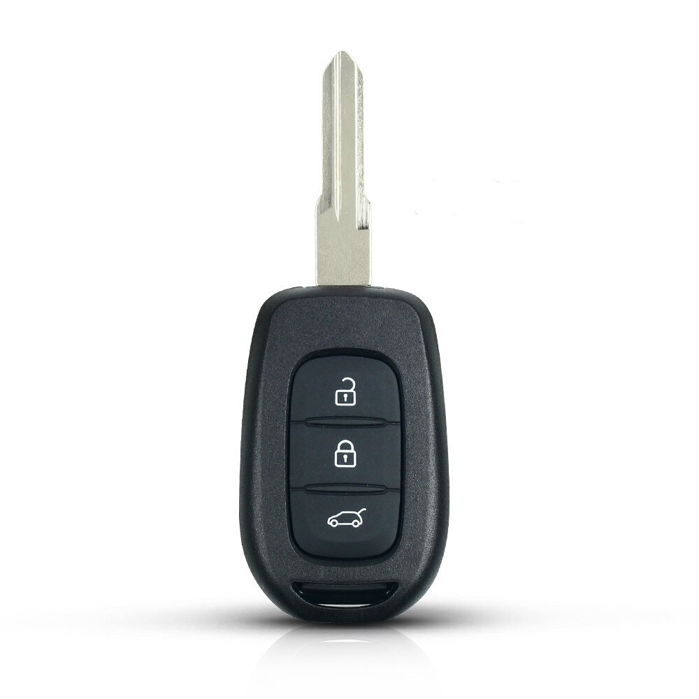 Keyyou for renault duster sandero dacia logan clio captur laguna luonnonkaunis kauko-avainkuori 3 painiketta vara-auton avain: Malli 3