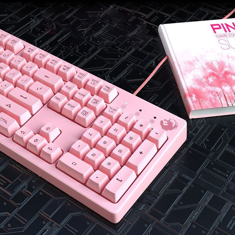 Gaming Combos 19 Keys No Punch Wired USB Keyboard 4800DPI Macros Programming Mouse Noise Reduction Headset