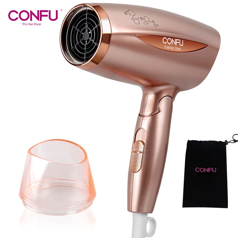 CONFU Portable Folding Ionic Hair Dryer 1600/1800W... – Vicedeal