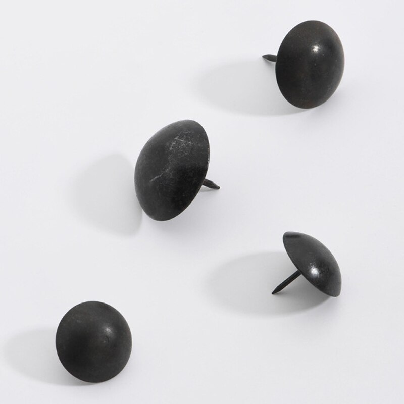20 stücke/druckbolzen tür nagel Kasten Sofa verdickung Heftzwecke Zucht Hardware- schwarz druckbolzen dekoration Nagel Kunst schmuck