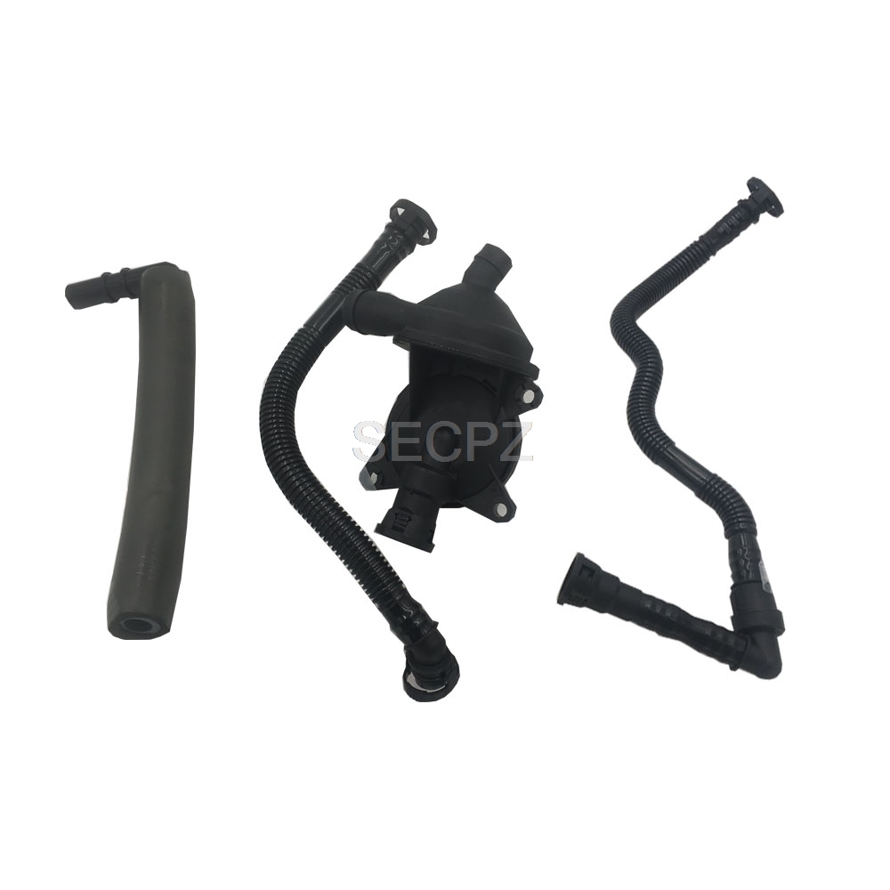 Carterontluchting, olieafscheiderklep + slangenset voor bmw  e46 e90 e91 e81 e83 x3 z4 n42 n46 316i 318i 11617503520