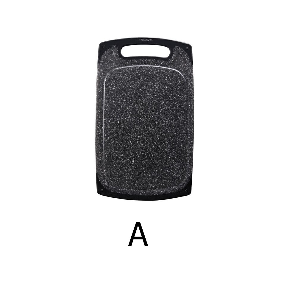 Imitation Marble Fruit Vegetable Meat Cutting Block Tools Anti-Bacterial Cutting Board Chopping Block PP Kitchen Chopping Board: A / M