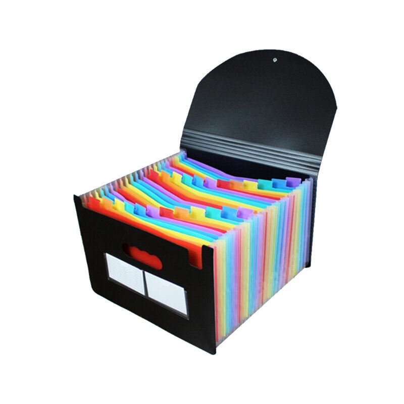 13/24/36/48/60/72 Pocket Classified File Folder Telescopic Standing A4 Organizer: CS-24