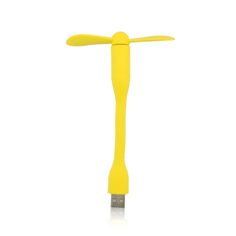 Mini USB Fan Flexible Portable Bendable Removable Ventilador USB Gadget Low Power Gadgets for Powerbank for PC for laptop OTG
