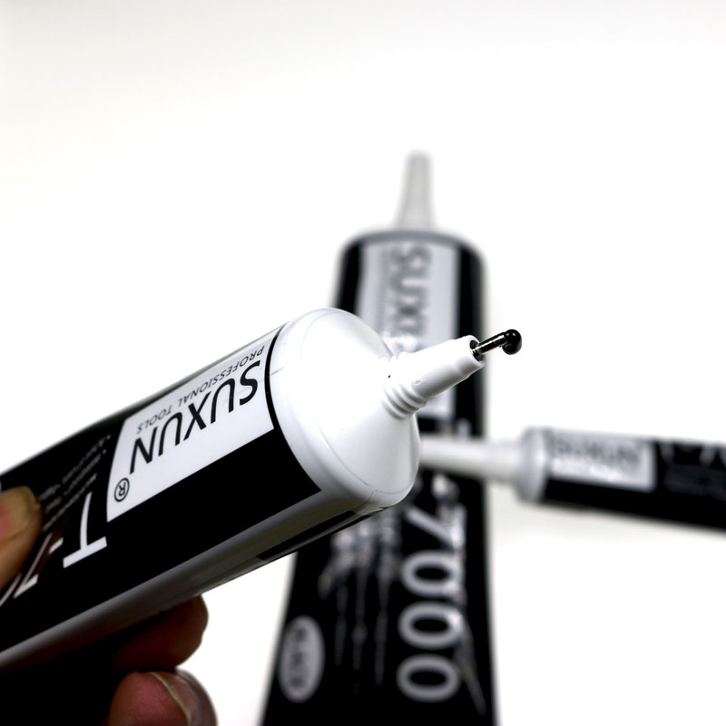110ml t-7000 more powerful epoxy resin adhesive T7000 black liquid super sealant mobile phone touch screen maintenance
