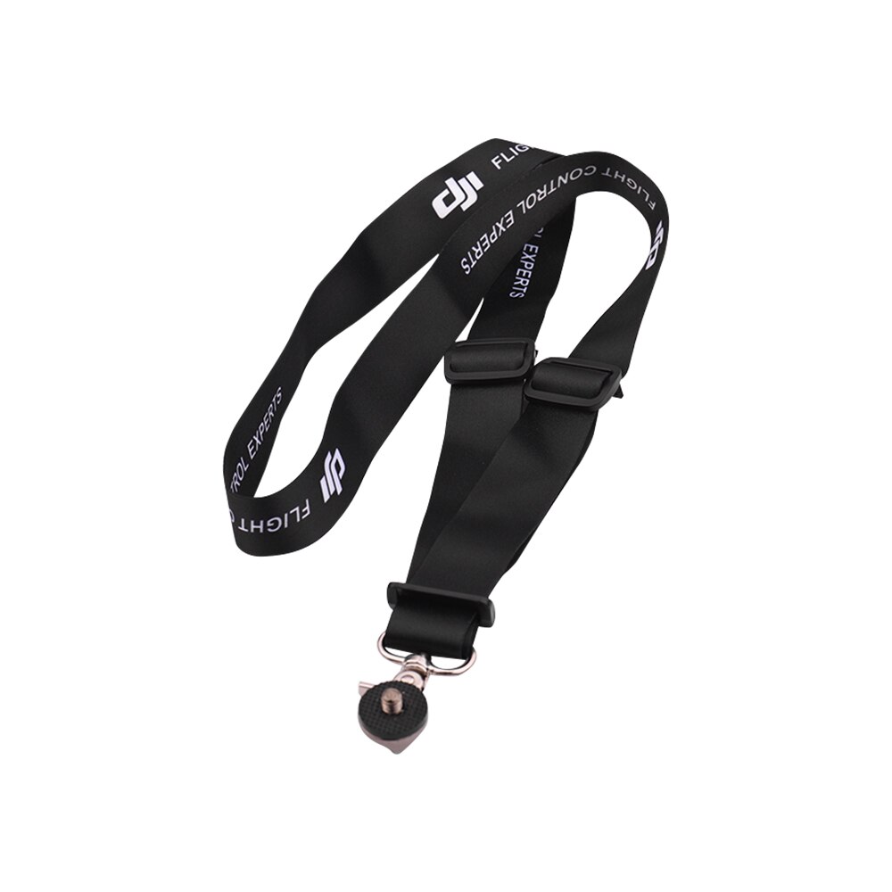 Lanière sangle de cou pour Zhiyun lisse 4 Mijia Feiyu Vimble Vlog poche Moza Mini protection du support corde de montage DJI OSMO Mobile 2 3: Black