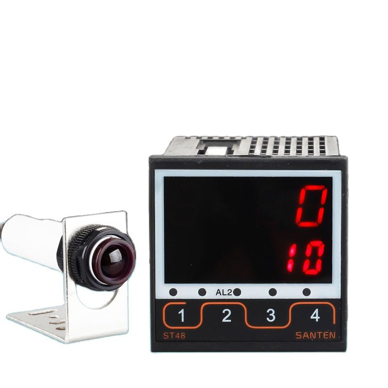 Infrared automatic induction counter Electronic digital display industrial conveyor with conveyor Intelligent ST48 Counter