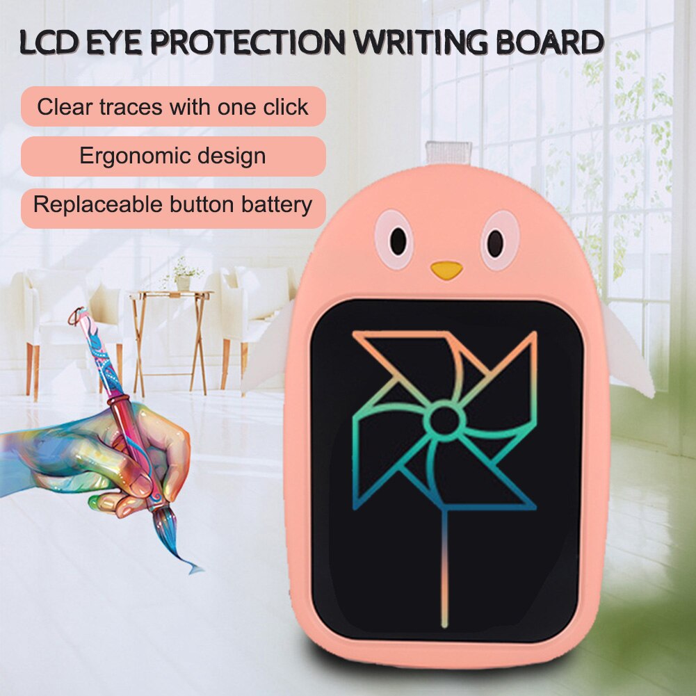 8.5 Inch Digital LCD Electronic Writing Board Color Graffiti Drawing Board Writing Board Smart And Erasable, Thin And Portable