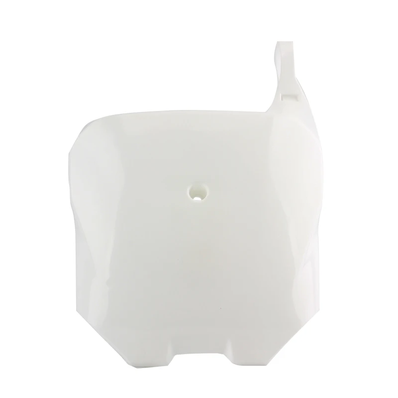 Placa de identificação frontal de plástico, capa de para-lama, carenagem para honda crf70 90 110 150 dirt pit bike motocross placa de identificação frontal