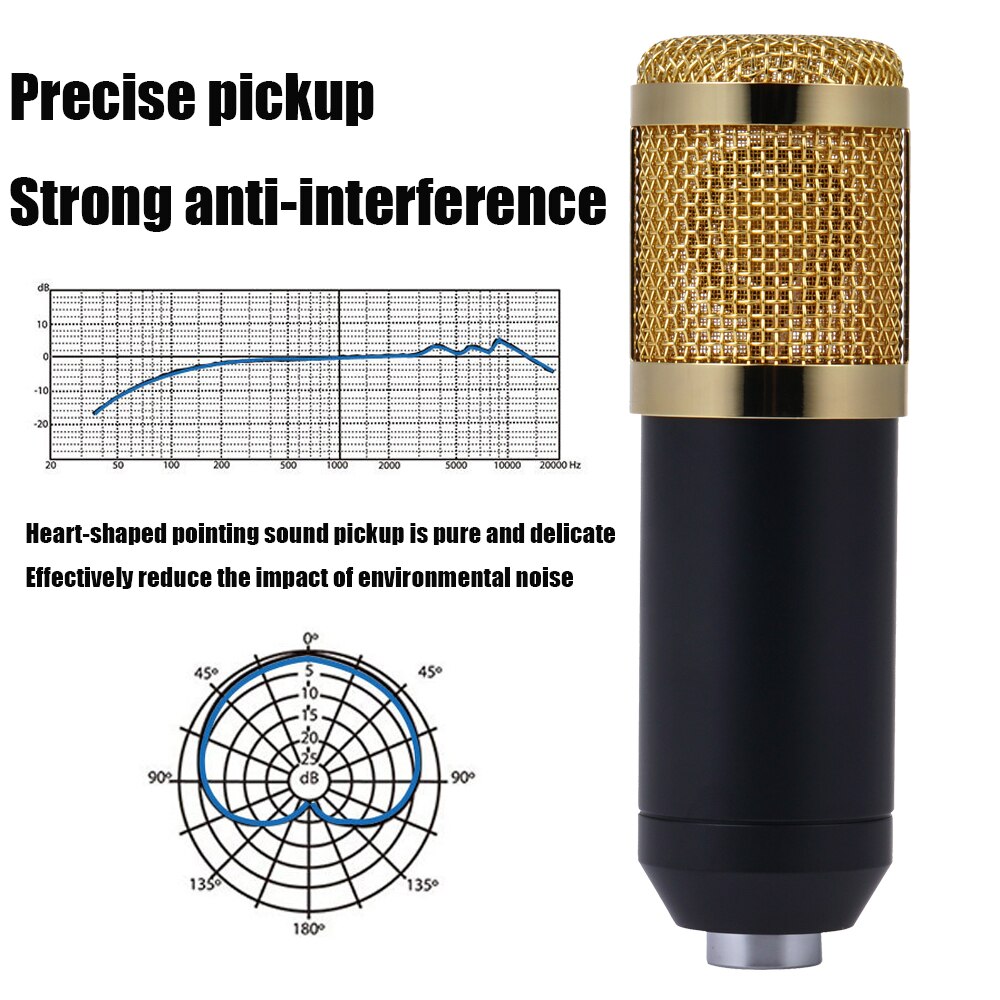 FGCLSY BM800 Condenser microphone For Laptop Windows studio Recording BM-800 Microphone BM 800