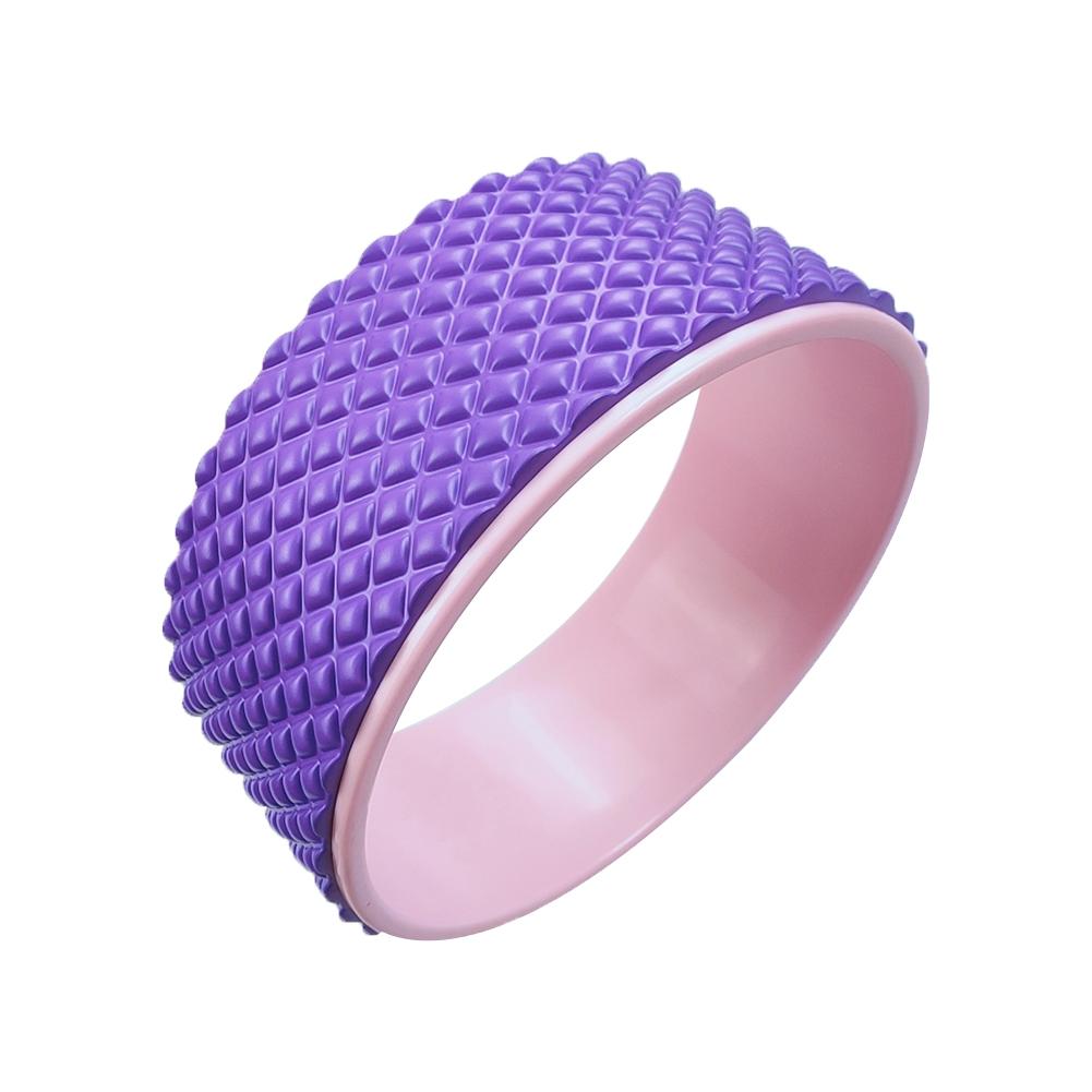 Yoga Wheel - Pilates Back Roller - 3D Massage Training Tool - Bodybuilding & Beginner Workout: Default Title