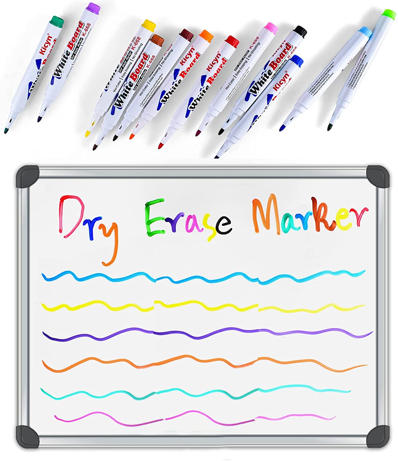 8Pcs Floating Marker Pen Drawing Toys Whiteboard Pen Erasable Magic Tricks Floating Marker Pen Can Float Water