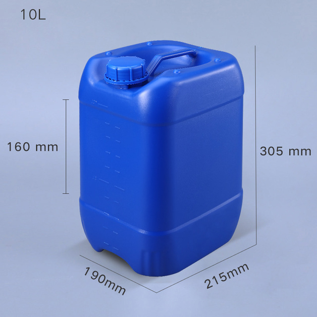 Jerrycan en plastique empilable africain, conteneur de stockage de liquide, matériau HDPE, 1 pièce, 10L