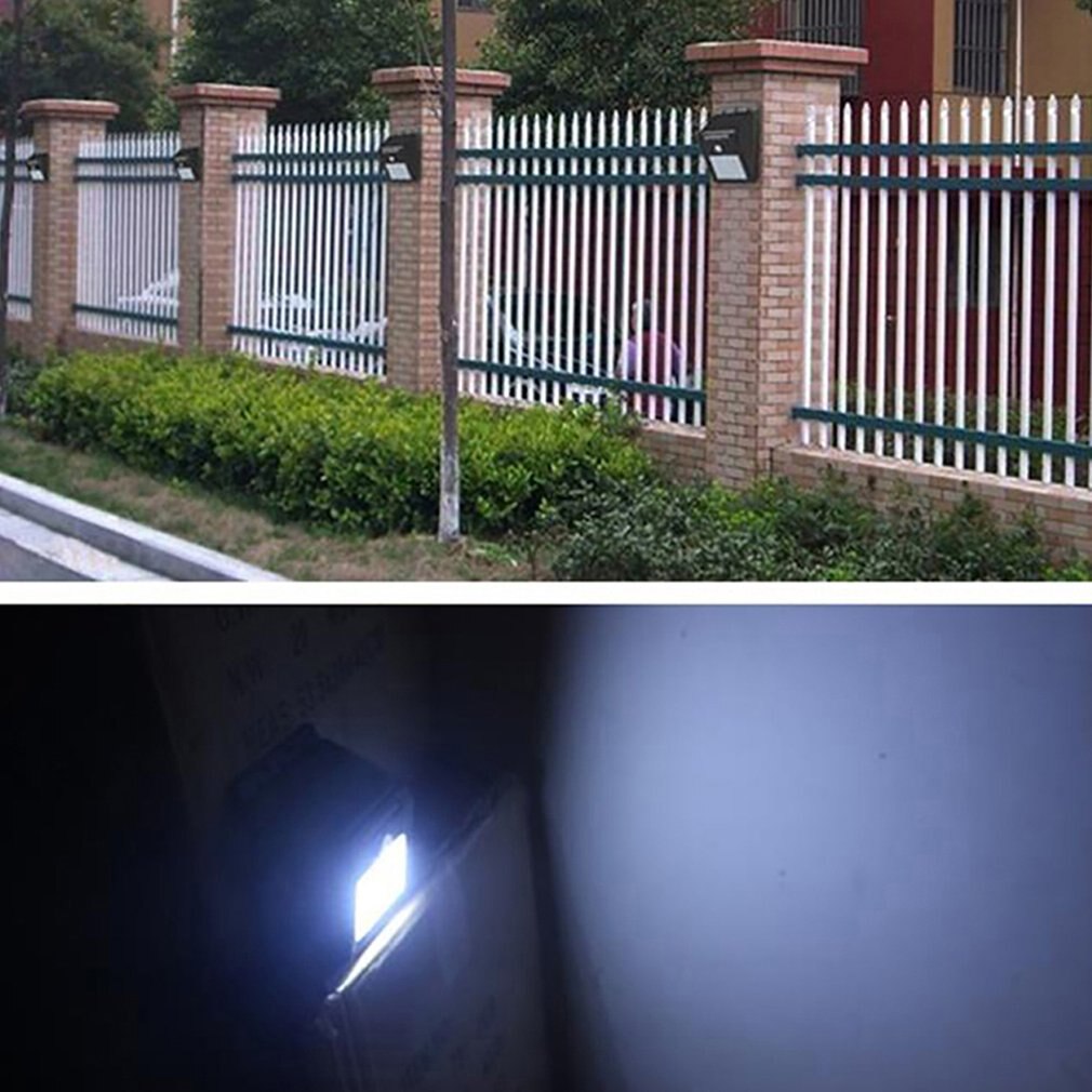 LED Solar Light Solar PIR Motion Sensor Lamp IP65 Waterproof Outdoor Garden Yard Lamp Emergency Security Light