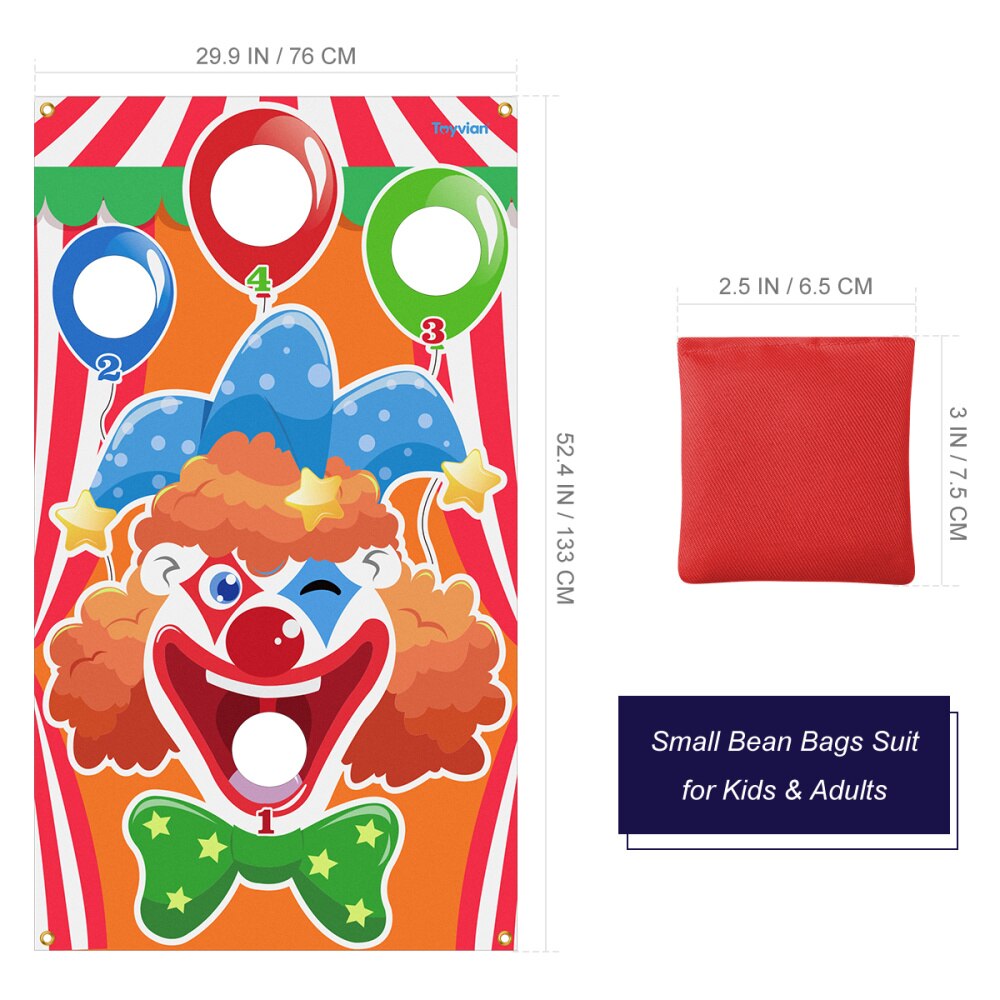 5PCS/SET Safe Funny Eco-friendly Play Bean Bags Cornhole Gaming Throwing Bags Game Beanbags for Children Cainival Party