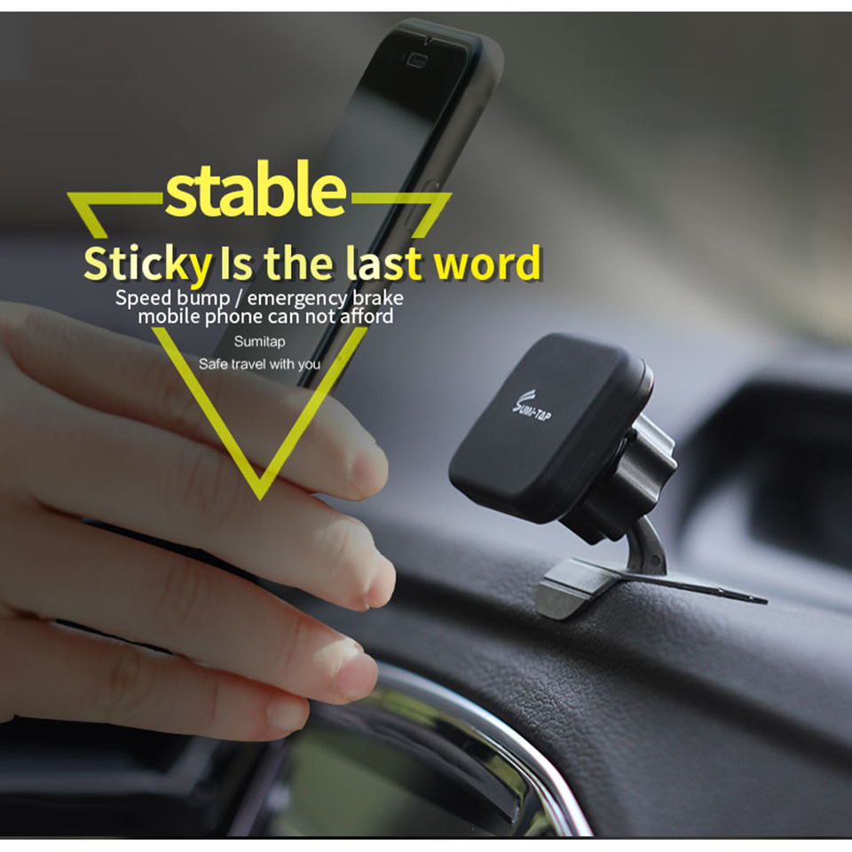 Sumi-tap magneettinen autopuhelinteline 360 yleisautoteline iphonelle 13 magneetti mobiili kojelautakiinnike puhelin autoteline
