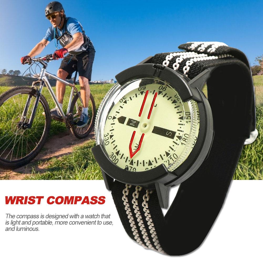 Outdoor Horloge Kompas Professionele Duiken Waterdichte Navigator Digitale Horloge Scuba Kompas Voor Zwemmen Camping Wandelen Tool